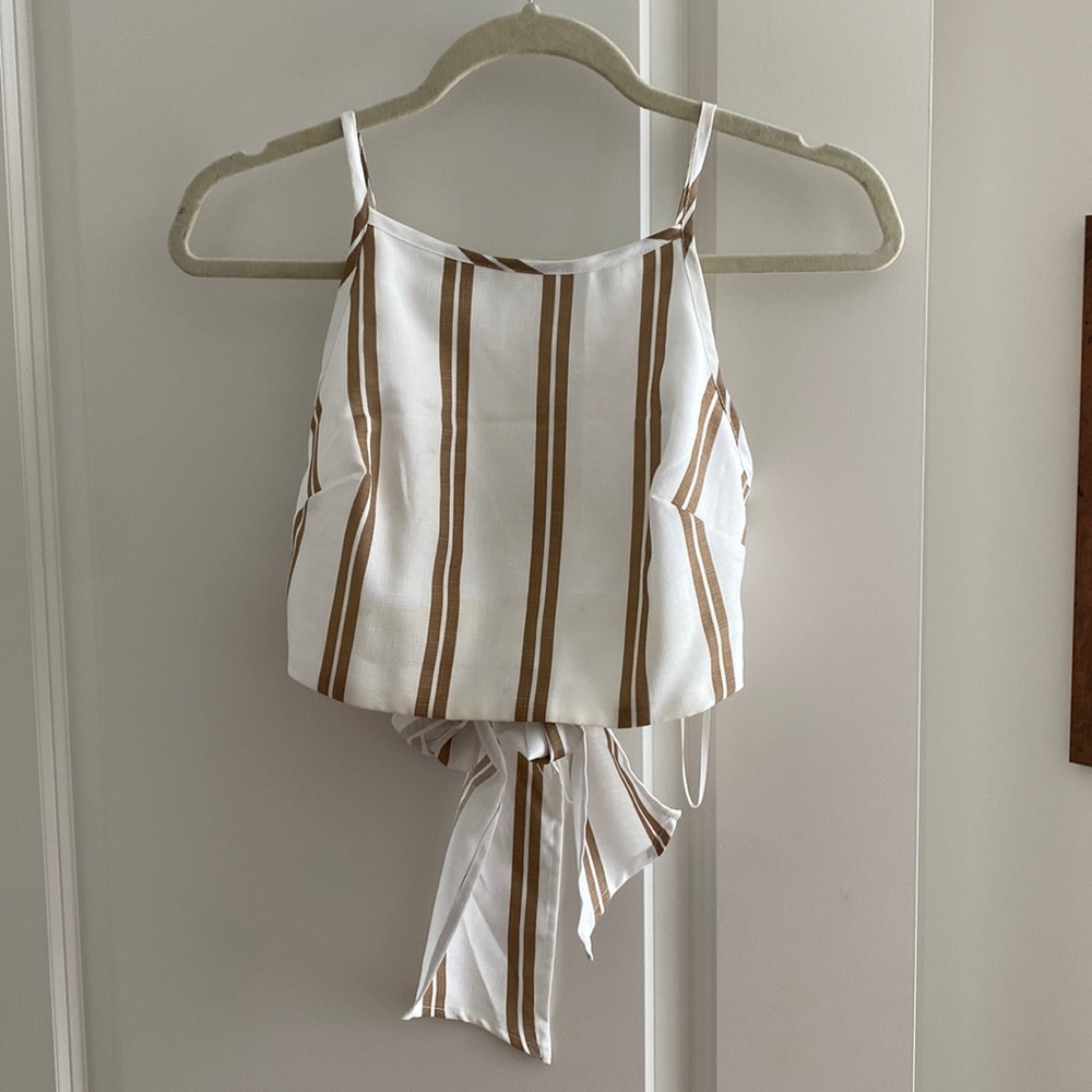 Reverse Striped Two Piece Set - image 3